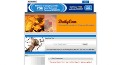 Desktop Screenshot of dailycom.bappy.com