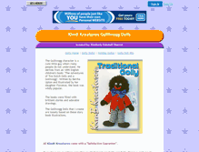 Tablet Screenshot of kimbkreaturesgolliwogg.bappy.com